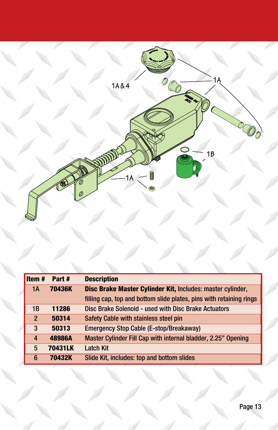 Tie Down LP850 User Manual | Page 13 / 16