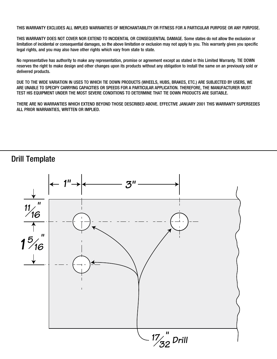 Tie Down 85E Actuator User Manual | Page 7 / 8