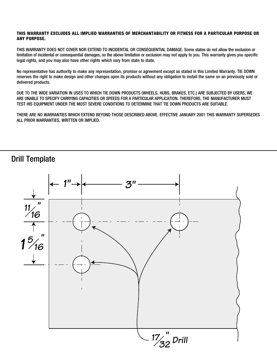 Tie Down 80E Actuator User Manual | Page 7 / 8