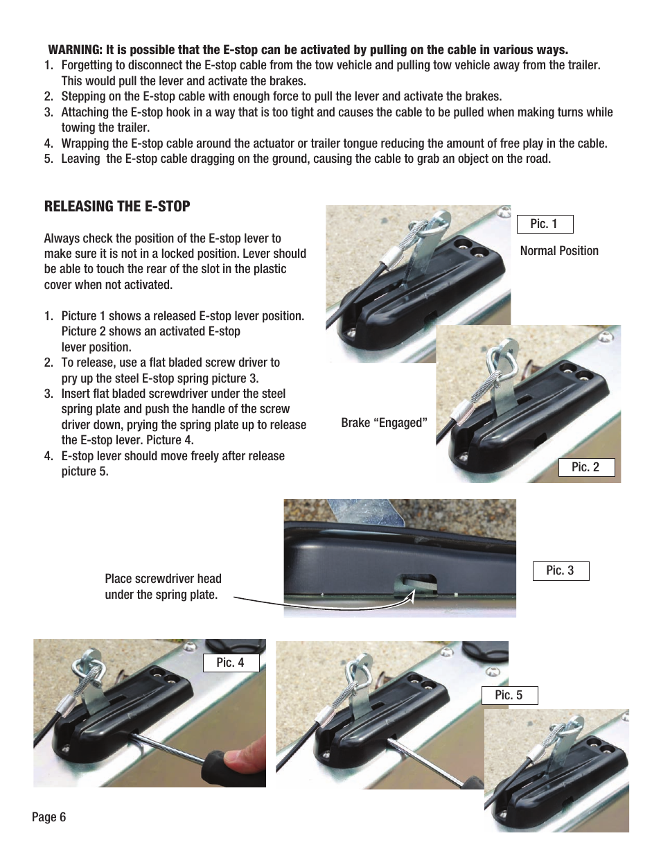 Tie Down LP16.5 User Manual | Page 6 / 8