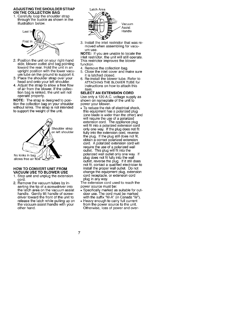 Craftsman 358.799400 User Manual | Page 7 / 23