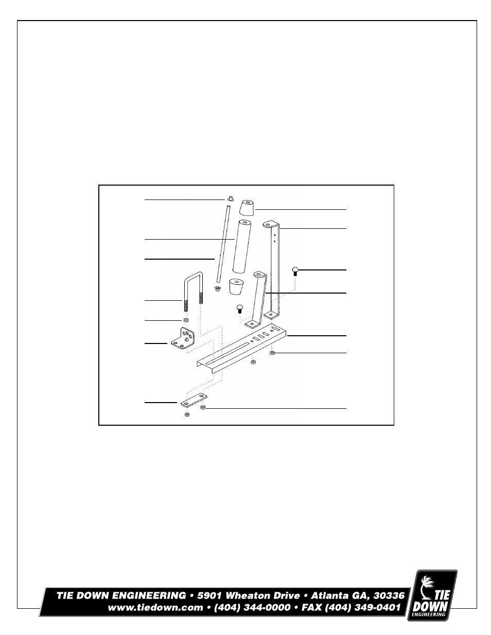 Tools required | Tie Down 86106 User Manual | Page 2 / 2