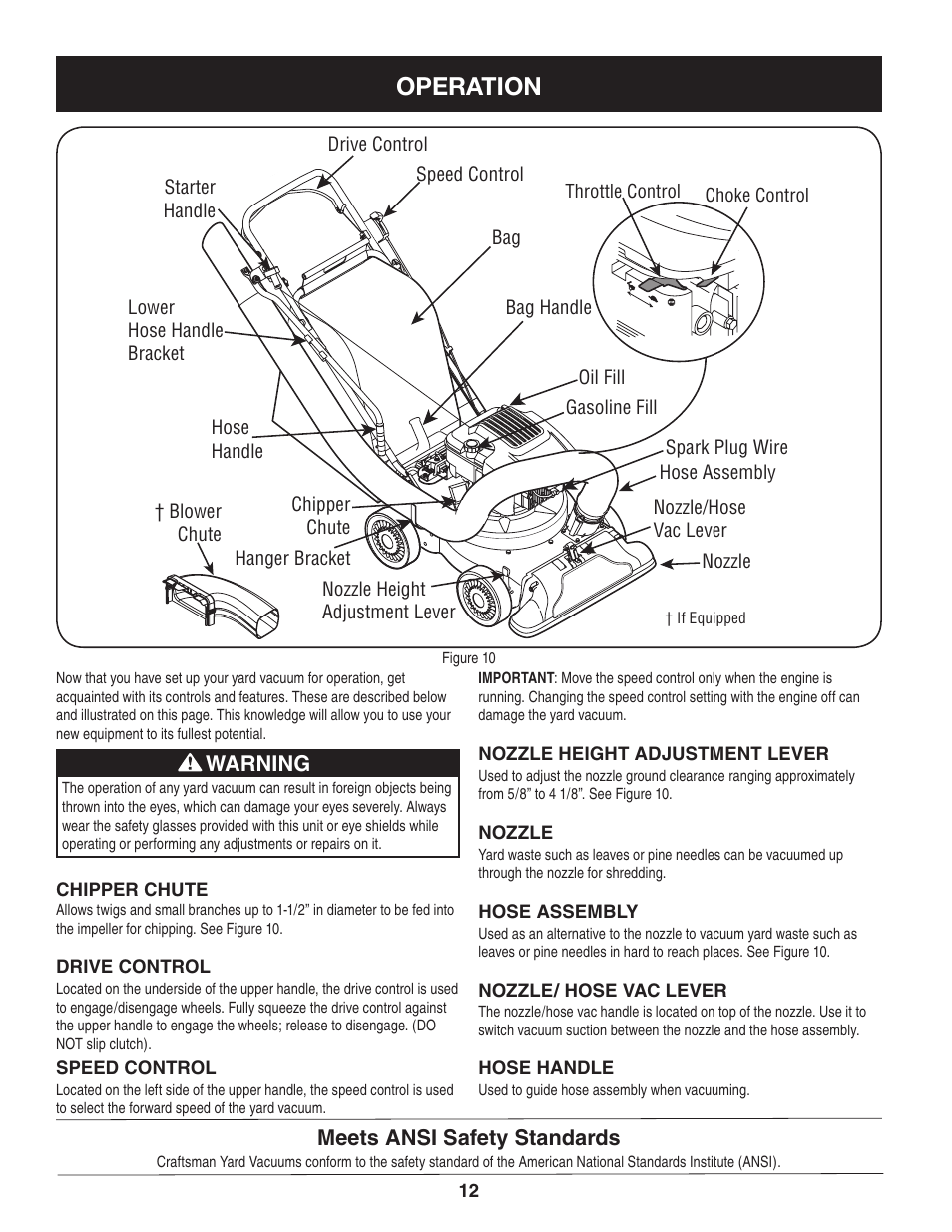 Operation | Craftsman 247.77013.0 User Manual | Page 12 / 60