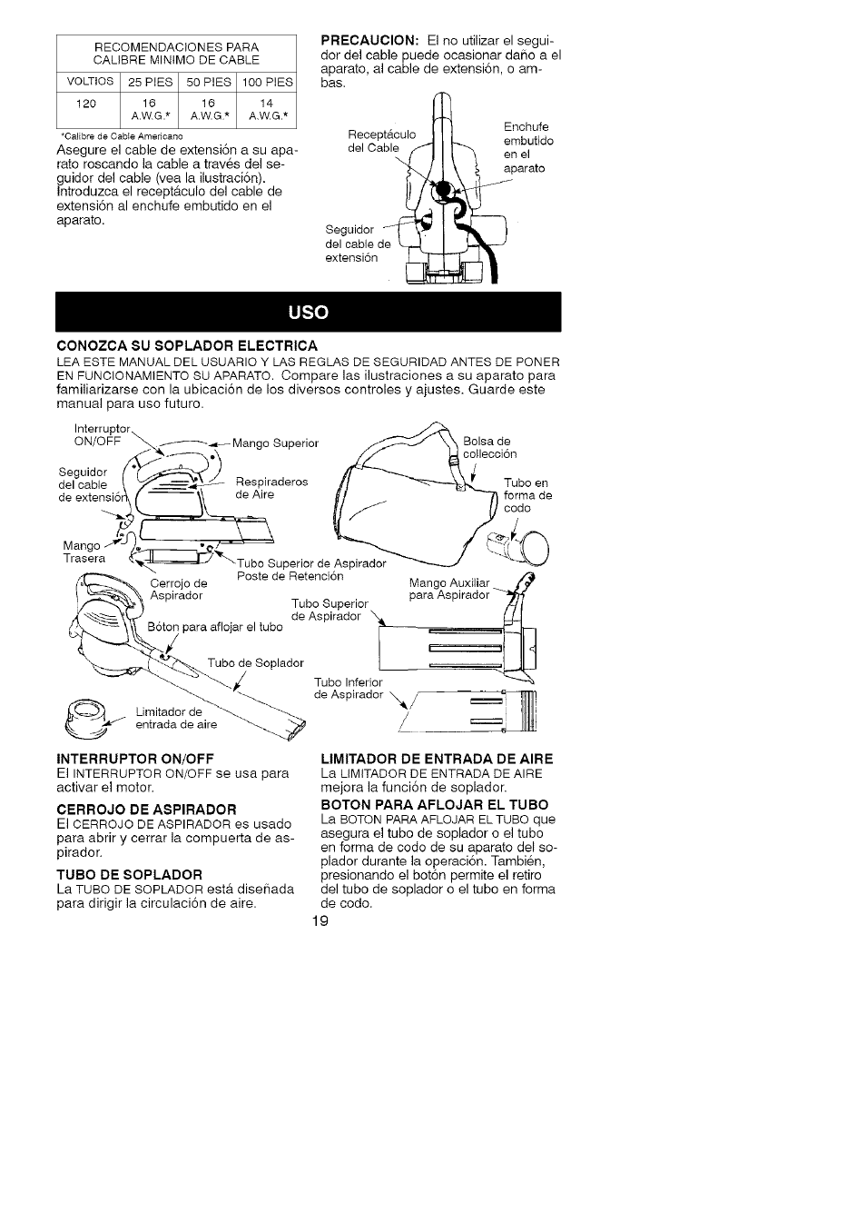 Craftsman 358.748220 User Manual | Page 19 / 23