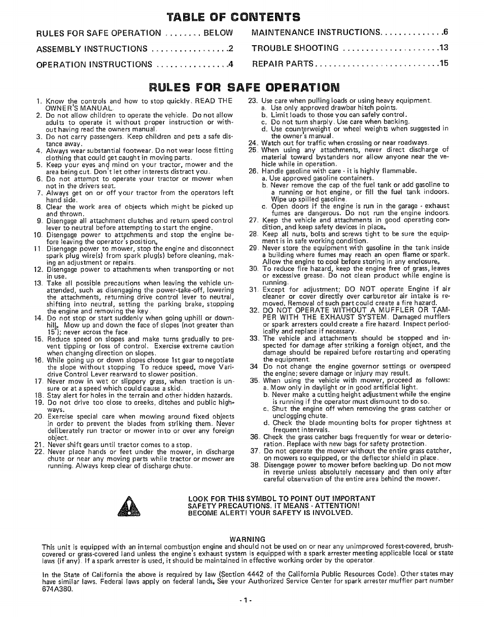 Craftsman 917.253724 User Manual | Page 3 / 36