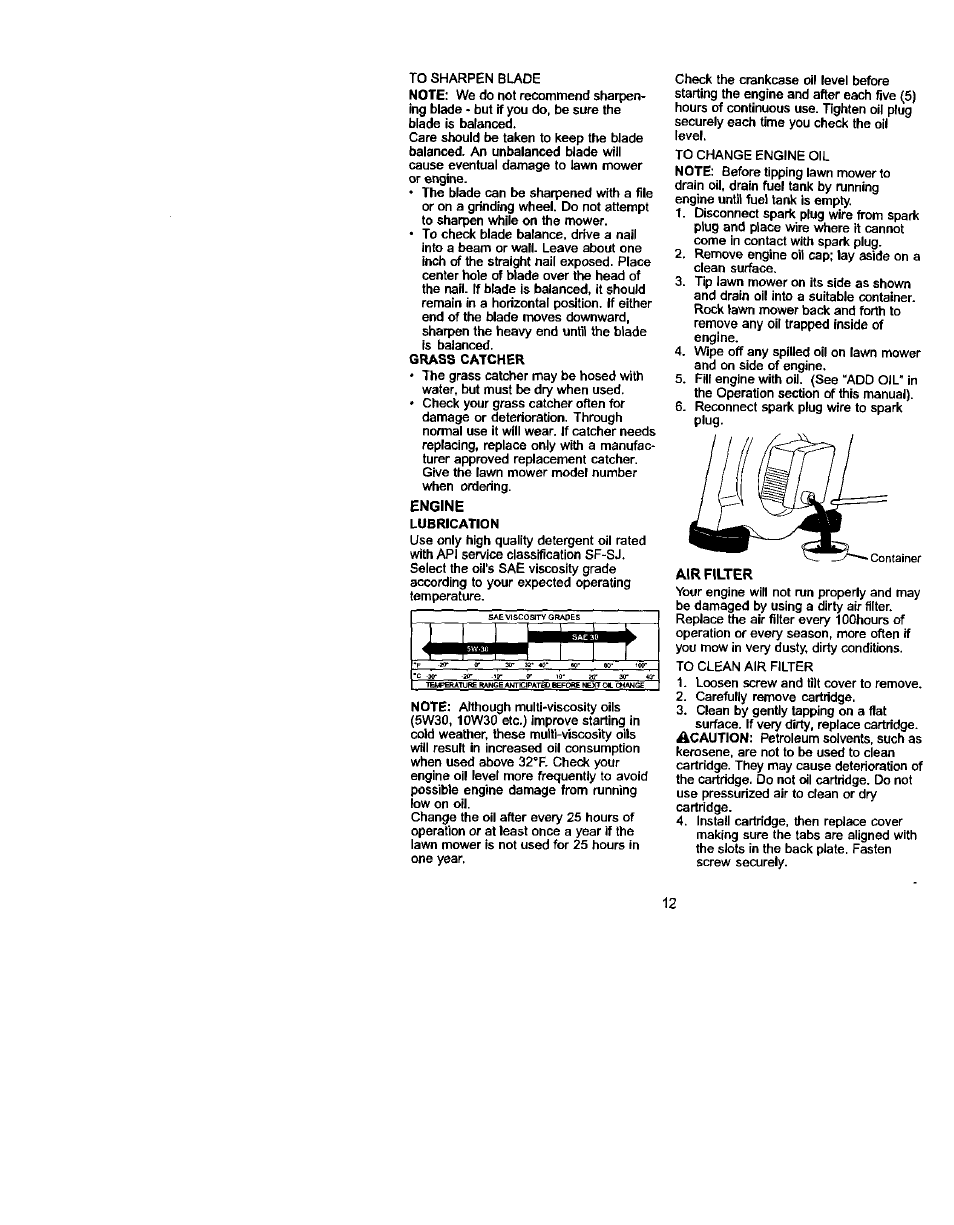 Engine | Craftsman 917.388732 User Manual | Page 12 / 25