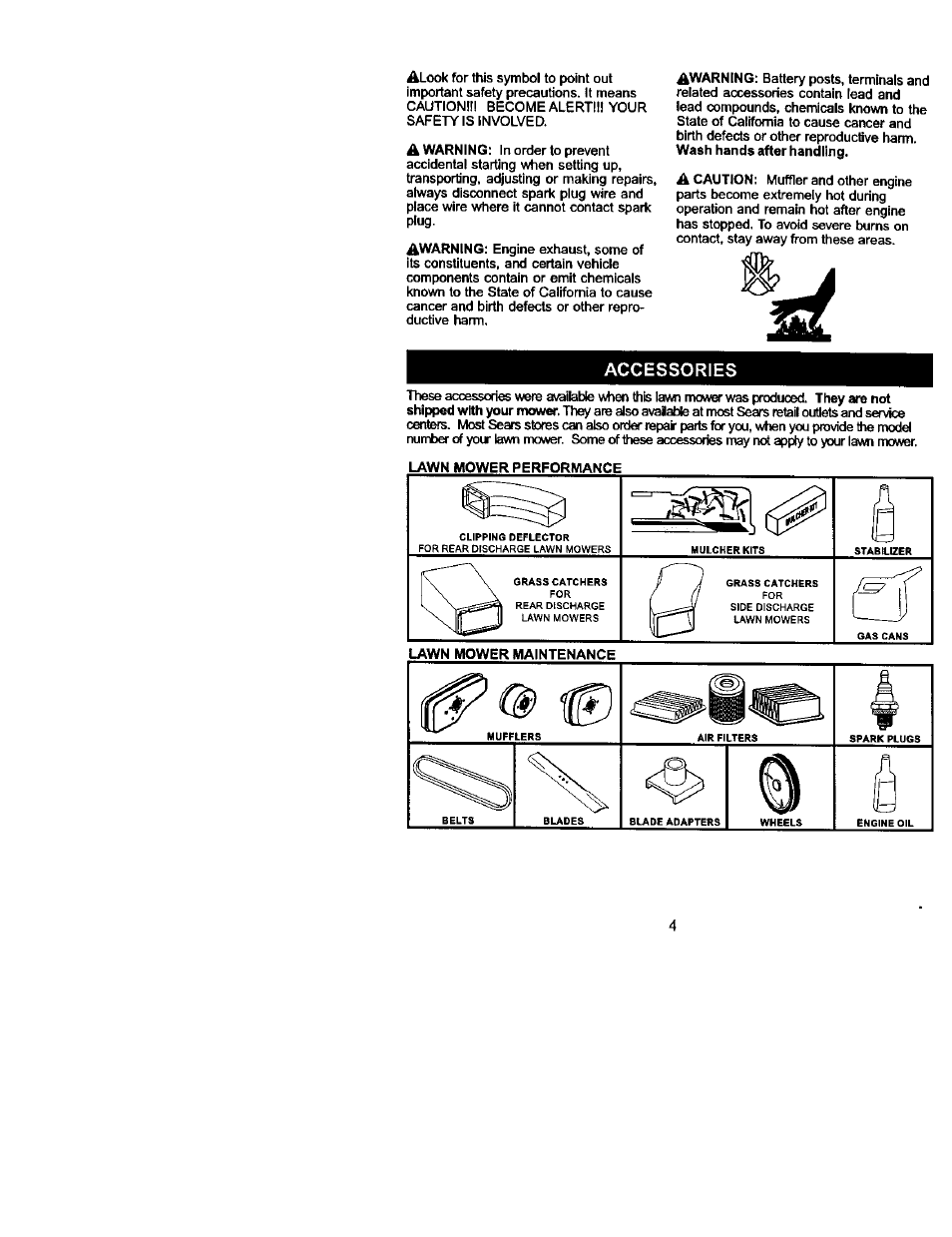 Accessories | Craftsman 917.388732 User Manual | Page 4 / 25