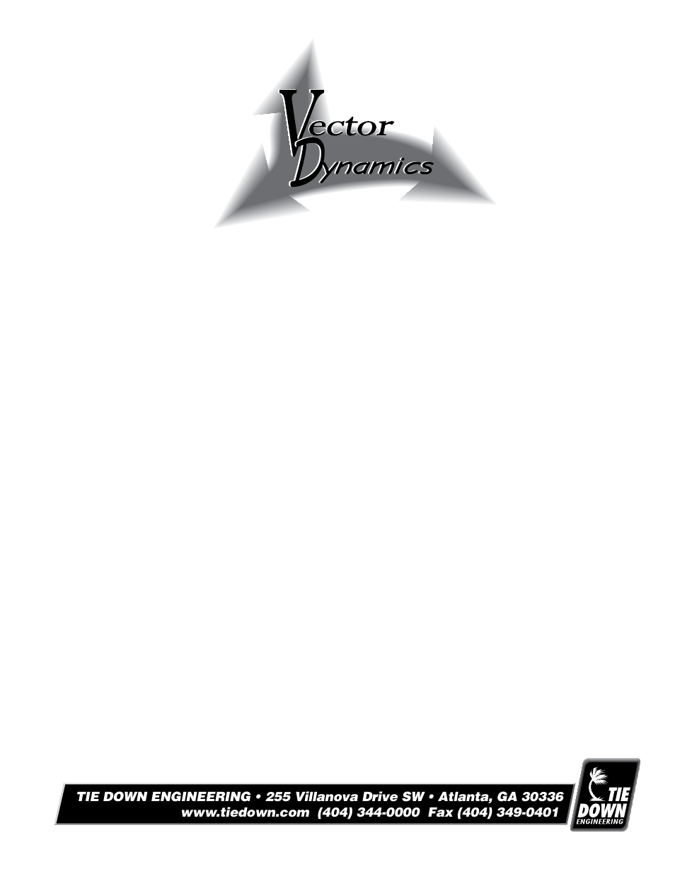 Tie Down Vector Dynamics Foundation System for Wind Zones IBC 2009 User Manual | Page 19 / 19