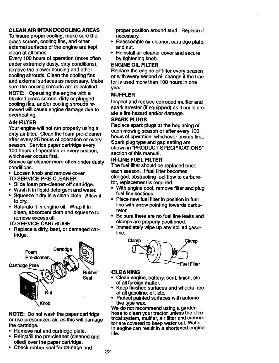 Craftsman 917.273060 User Manual | Page 22 / 68