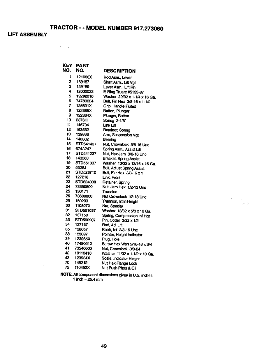 Craftsman 917.273060 User Manual | Page 49 / 68