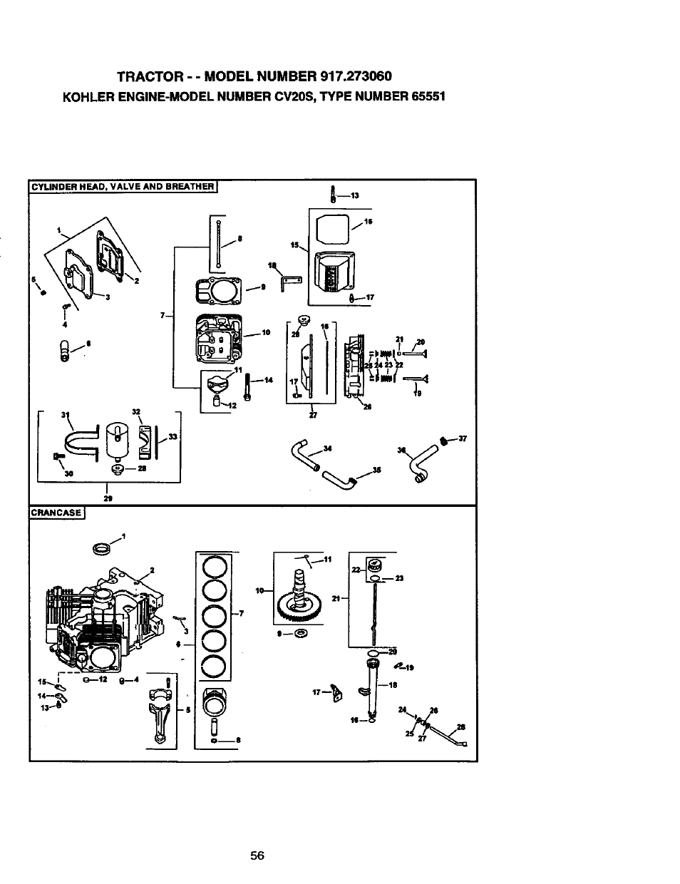 3p»> y | Craftsman 917.273060 User Manual | Page 56 / 68