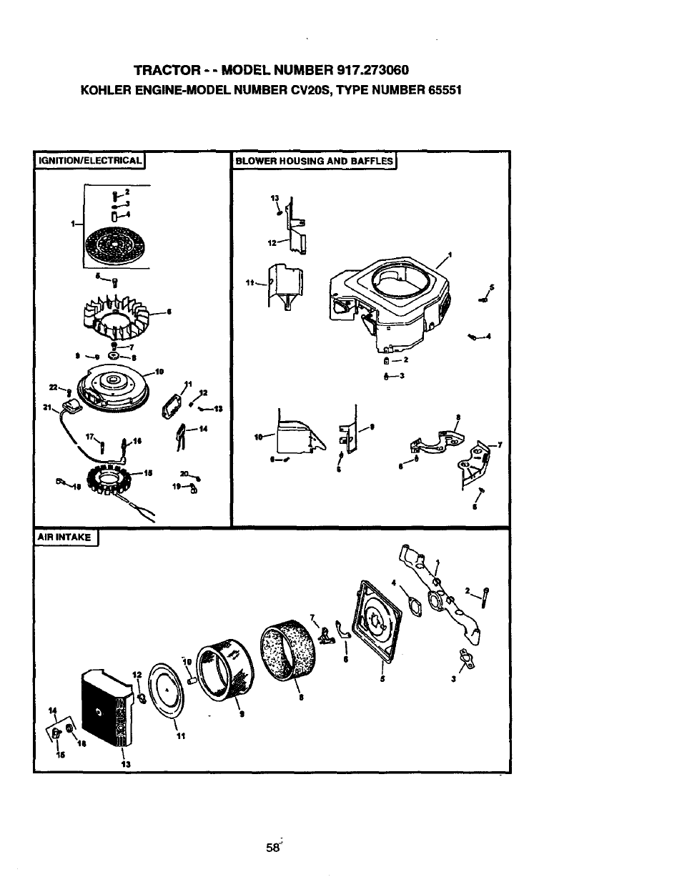 Craftsman 917.273060 User Manual | Page 58 / 68