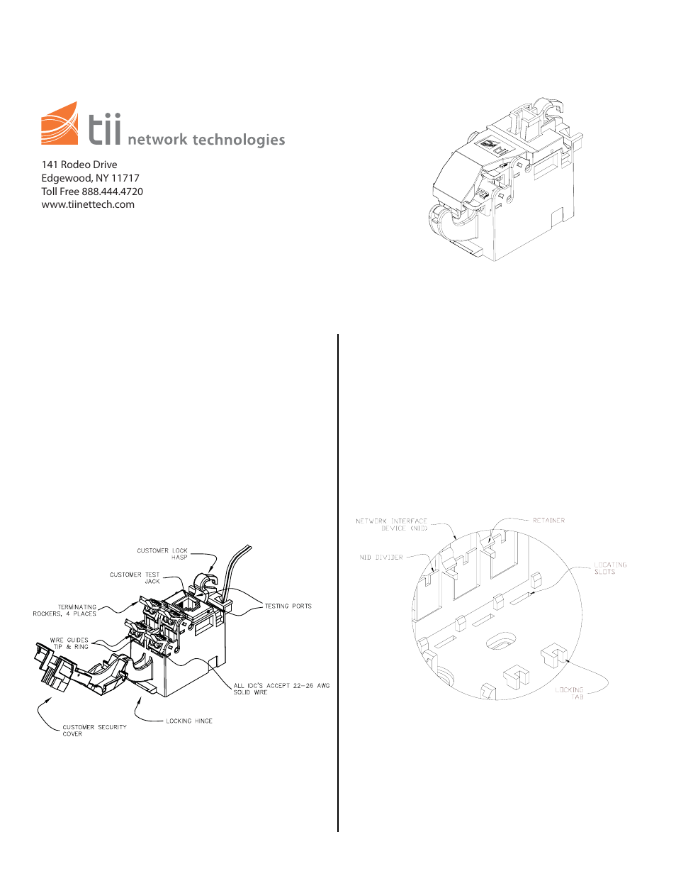 Tii 95S Series User Manual | 2 pages