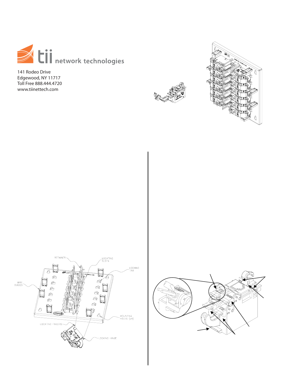 Tii 712 SERIES User Manual | 2 pages