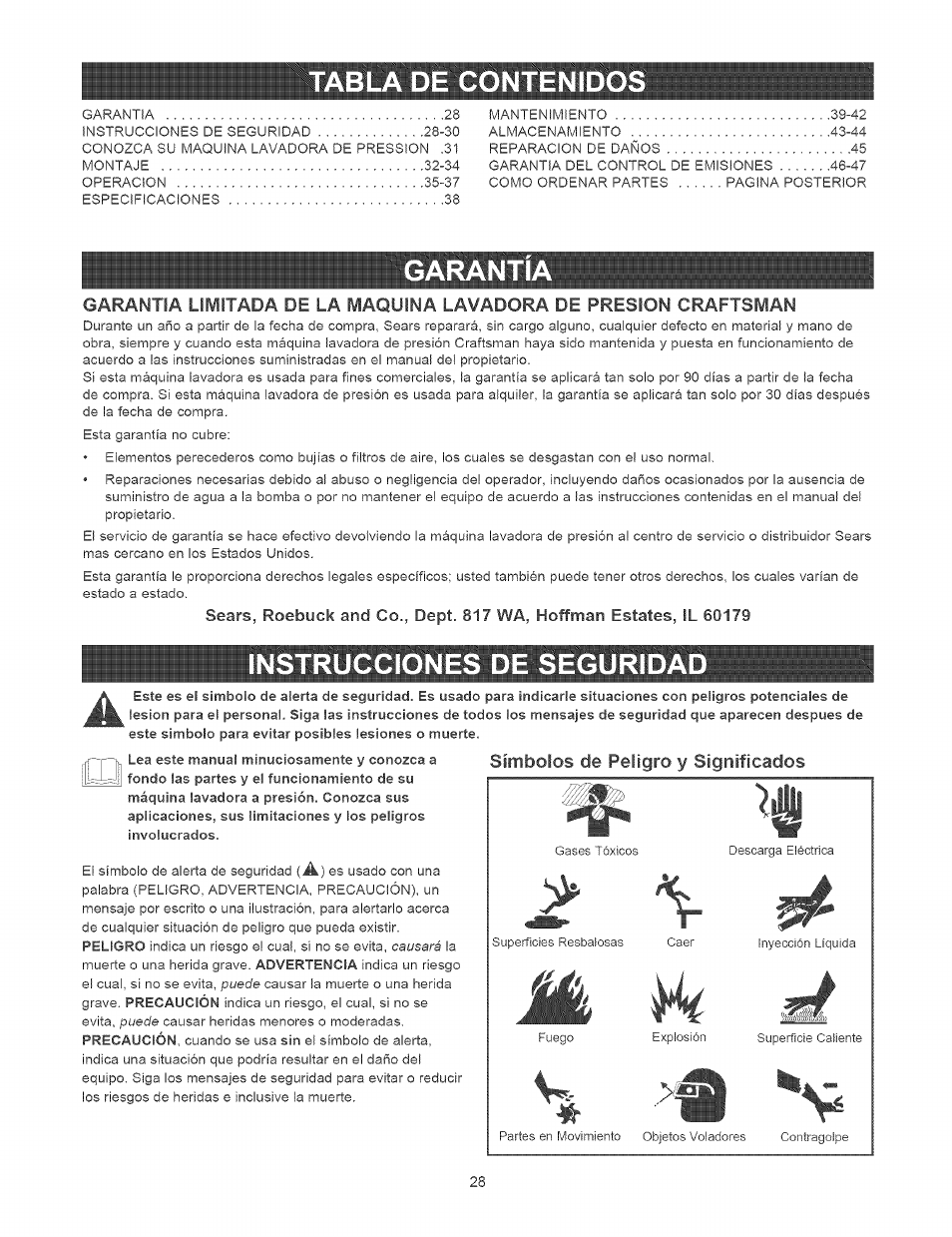 Craftsman 580.752310 User Manual | Page 28 / 48