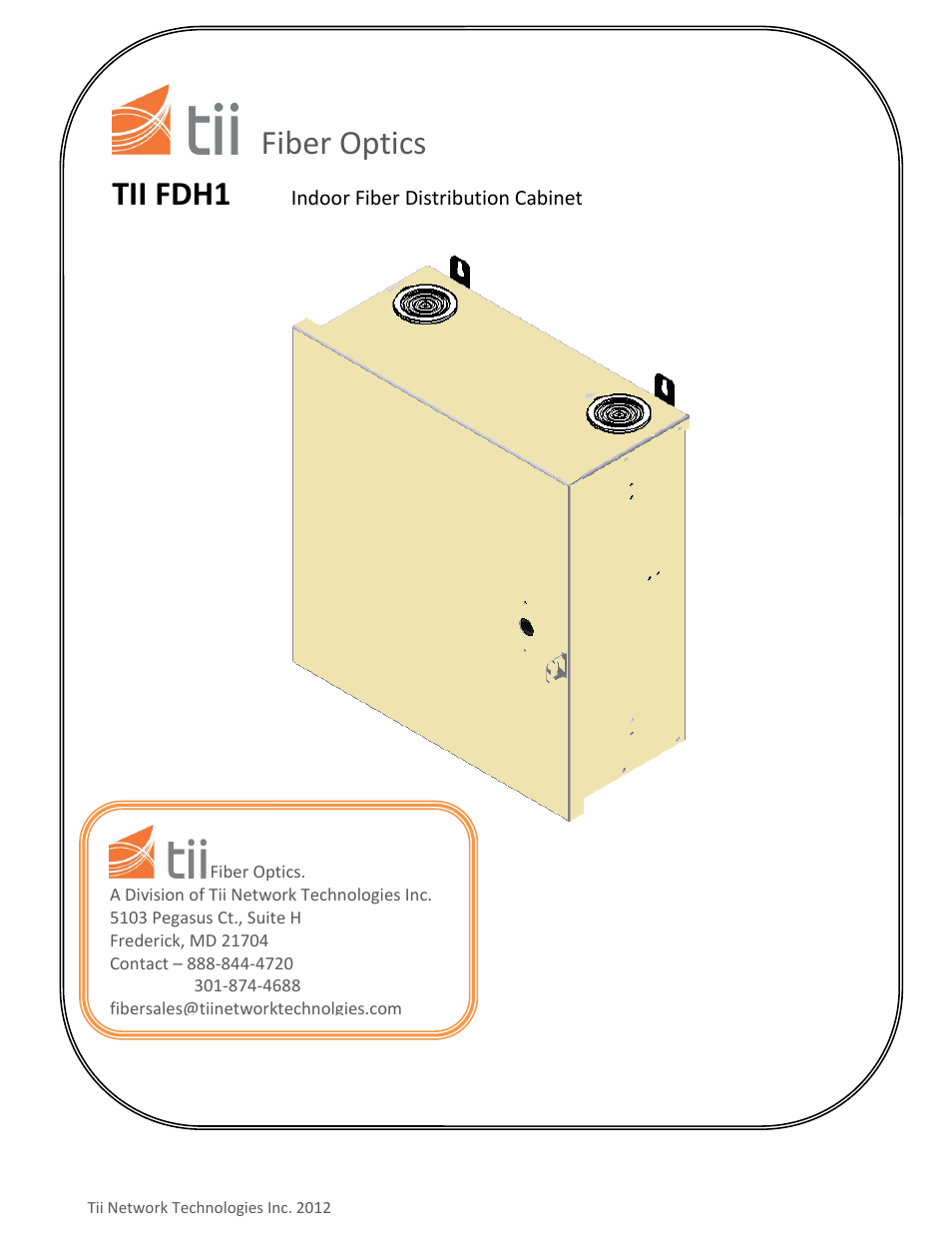 Tii FDH1 User Manual | 14 pages