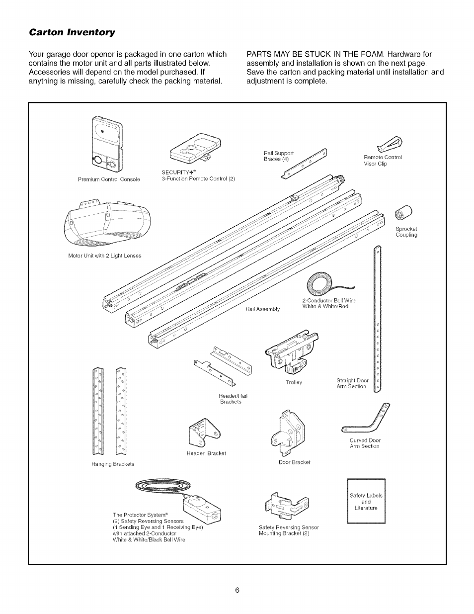 Craftsman 139.53993D User Manual | Page 6 / 76