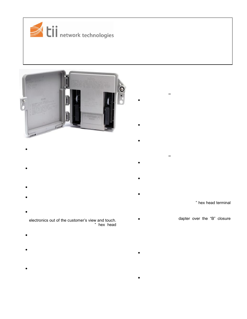 Tii 759 User Manual | 3 pages