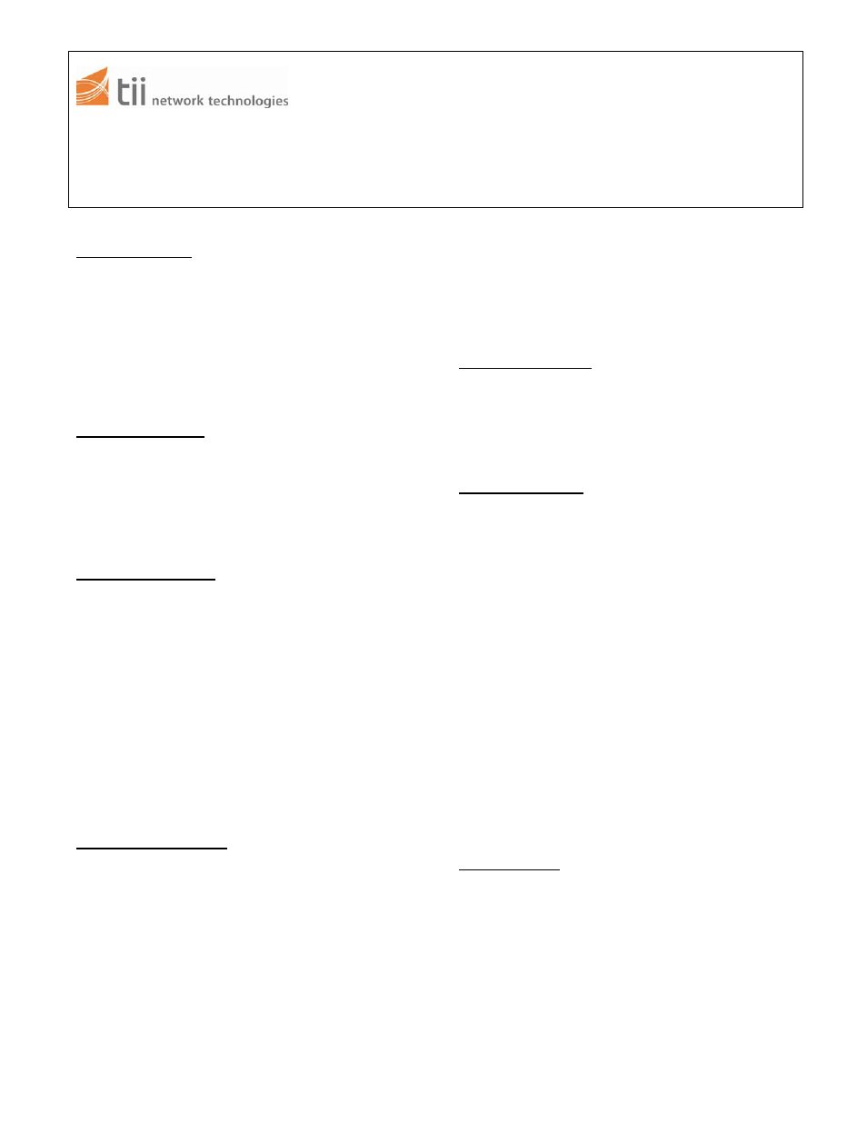 Tii 763 User Manual | 1 page