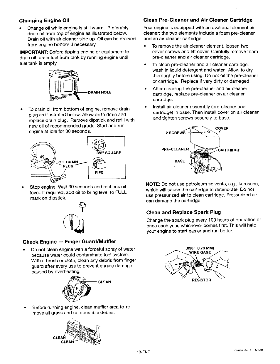 Craftsman 919.670280 User Manual | Page 13 / 28