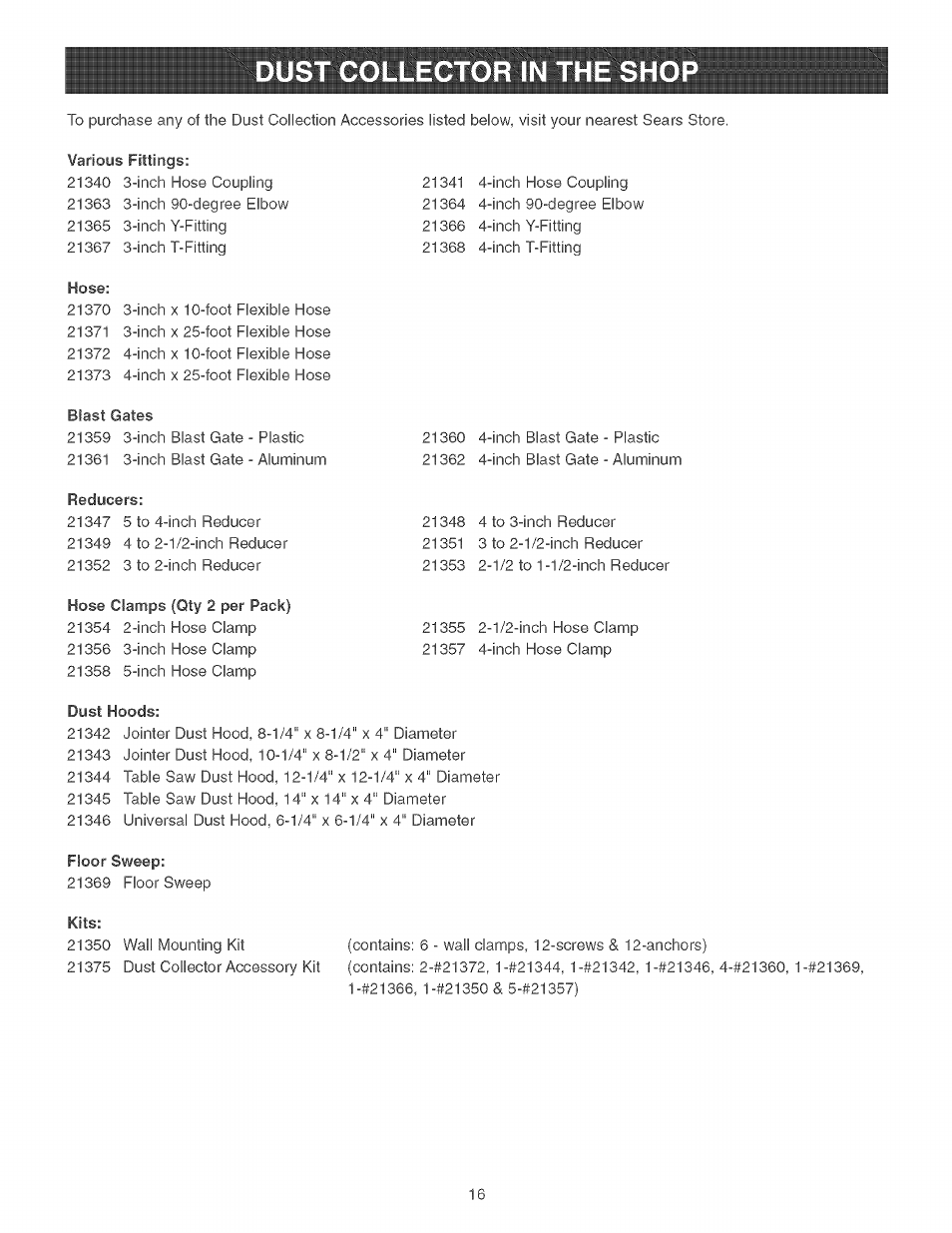 Craftsman 152.213361 User Manual | Page 16 / 40