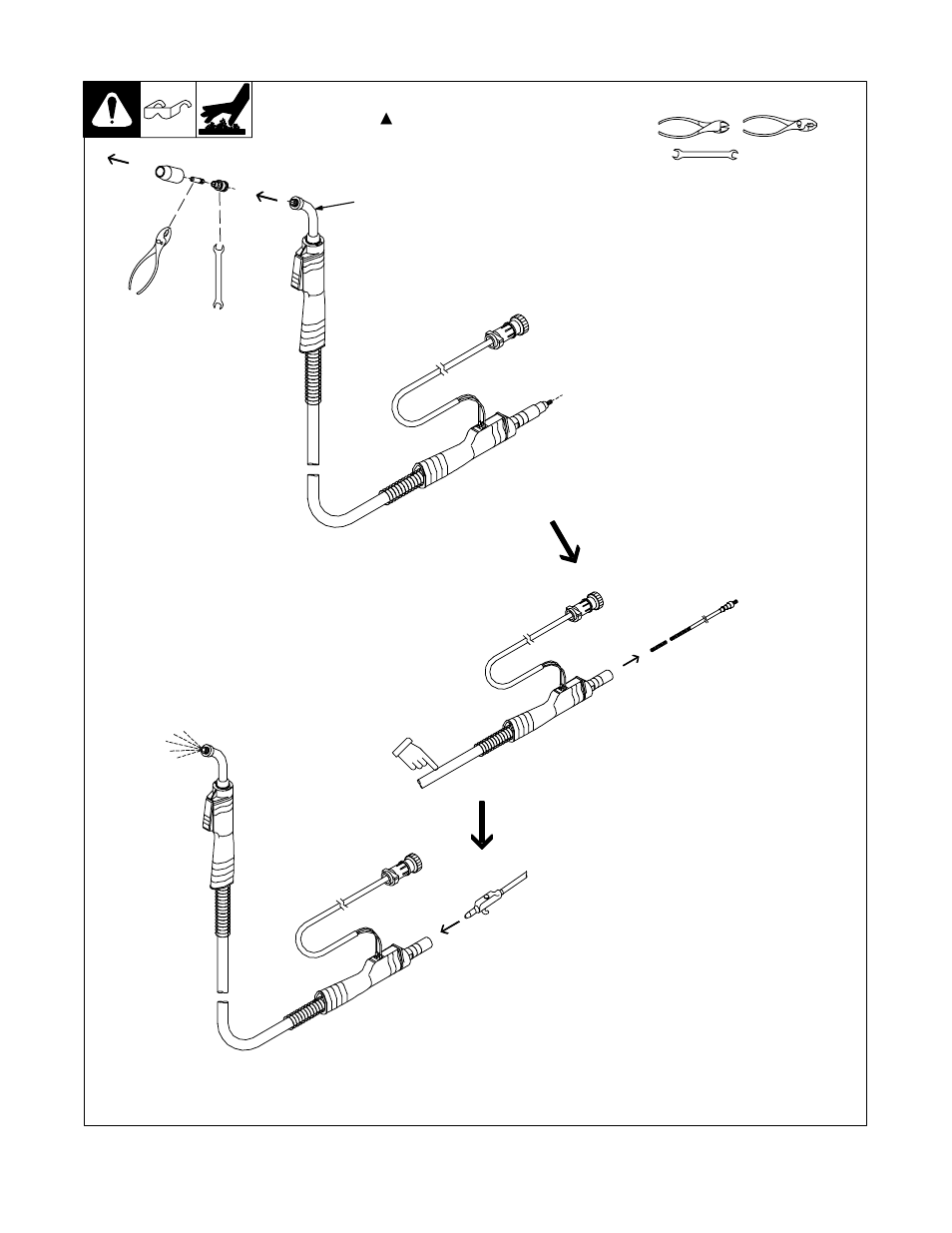 4. cleaning or replacing gun liner | Craftsman 117.205710 User Manual | Page 19 / 68