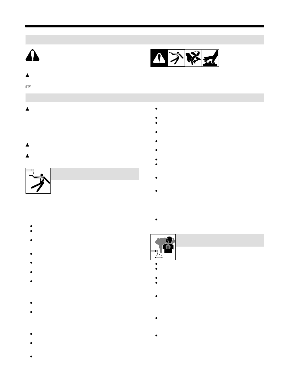 1. uso de símbolos, 2. peligros en soldadura de arco | Craftsman 117.205710 User Manual | Page 41 / 68