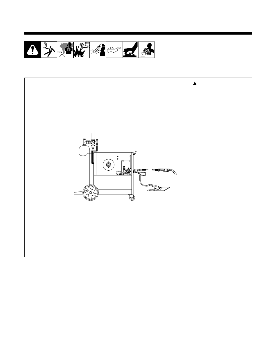 Seccion 13 – directivas para soldadura mig (gmaw), 1. conexiones típicas para el proceso mig | Craftsman 117.205710 User Manual | Page 57 / 68