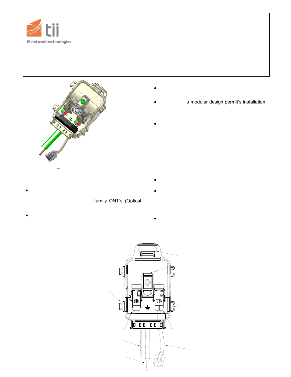 Tii ELP-1 Series User Manual | 3 pages
