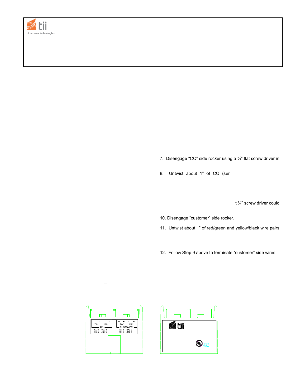 Tii 372-S2 User Manual | 2 pages