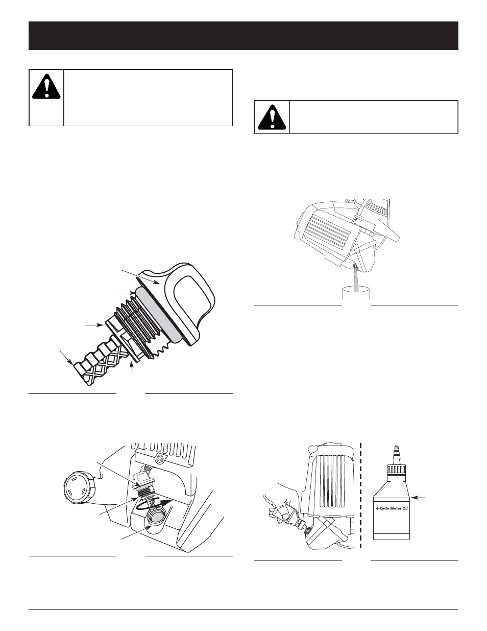 Caution, Maintenance and repair instructions | Craftsman 316.29271 User Manual | Page 13 / 48