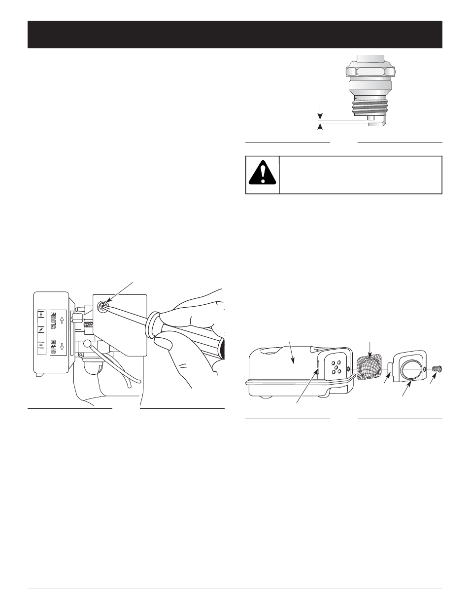 Warning, Maintenance and repair instructions | Craftsman 316.29271 User Manual | Page 15 / 48