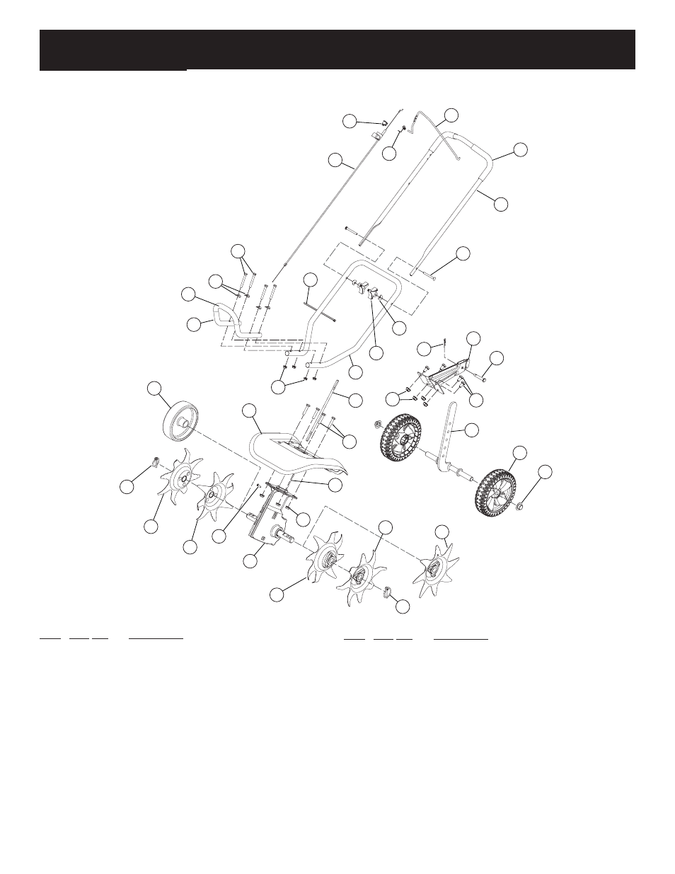 Parts list | Craftsman 316.29271 User Manual | Page 45 / 48