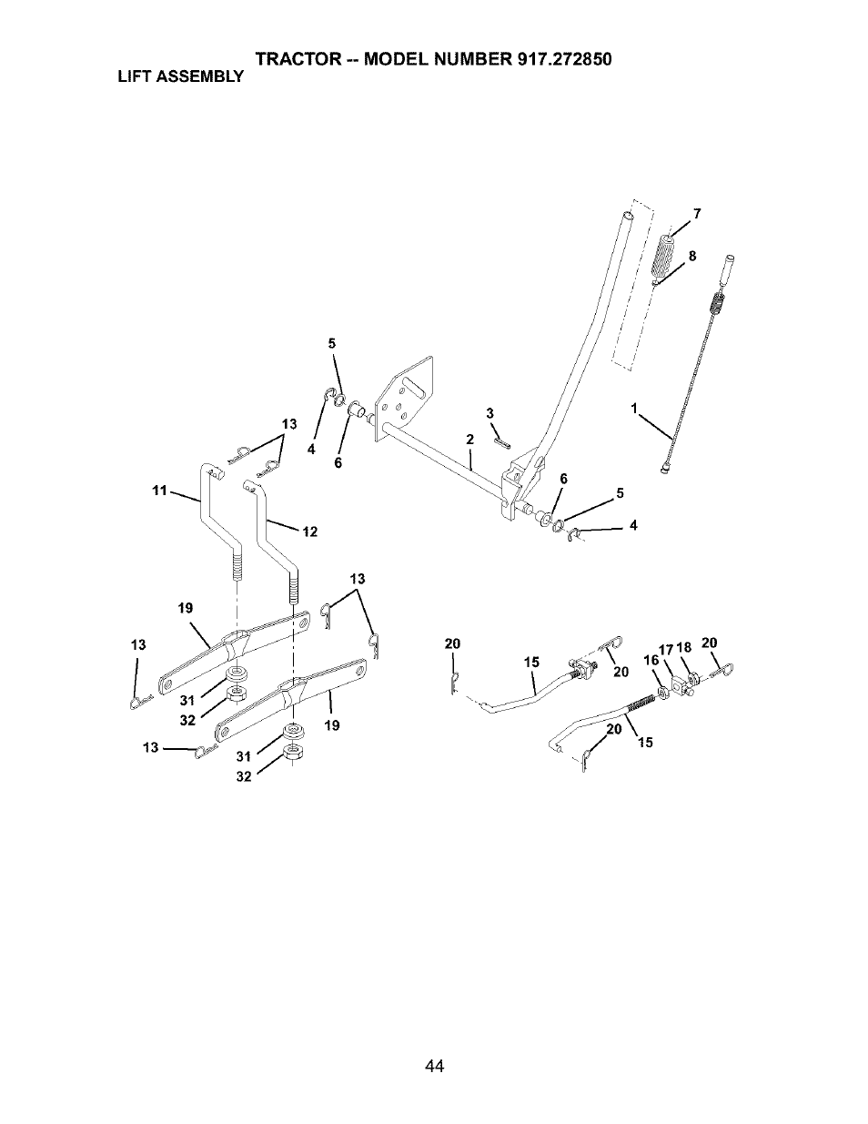 Craftsman 917.272850 User Manual | Page 44 / 56