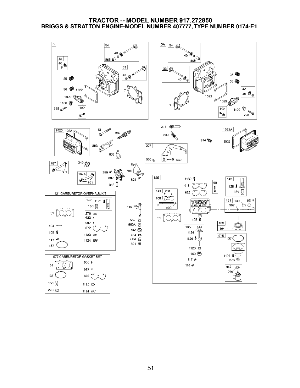 276 m | Craftsman 917.272850 User Manual | Page 51 / 56
