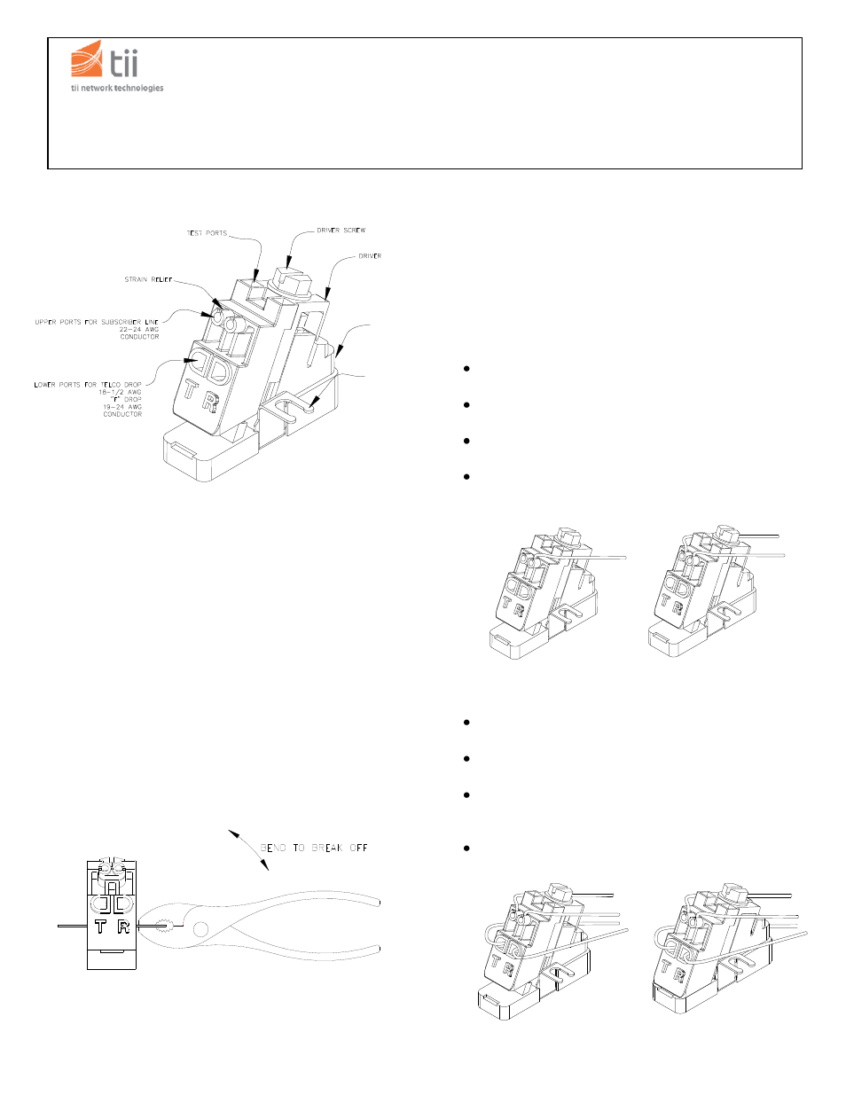 Tii ADX-FL User Manual | 2 pages