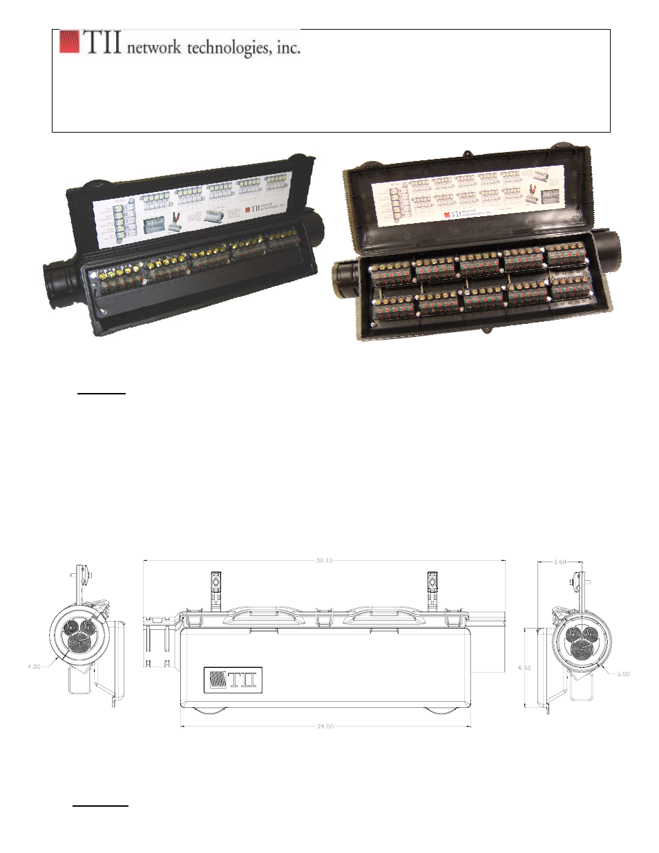 Tii 605 Series User Manual | 16 pages