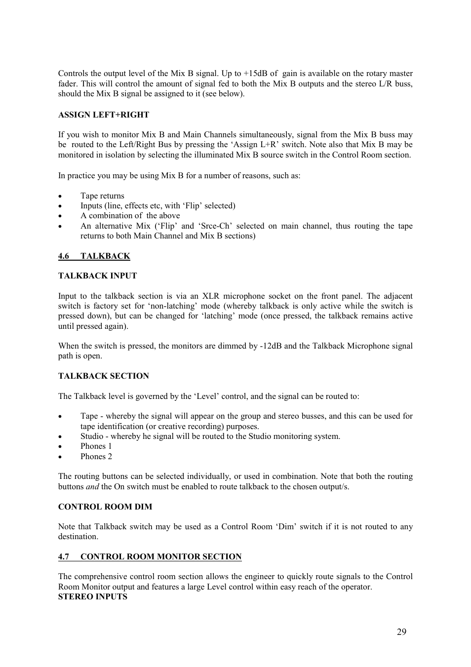 TL Audio VTC User Manual | Page 29 / 52