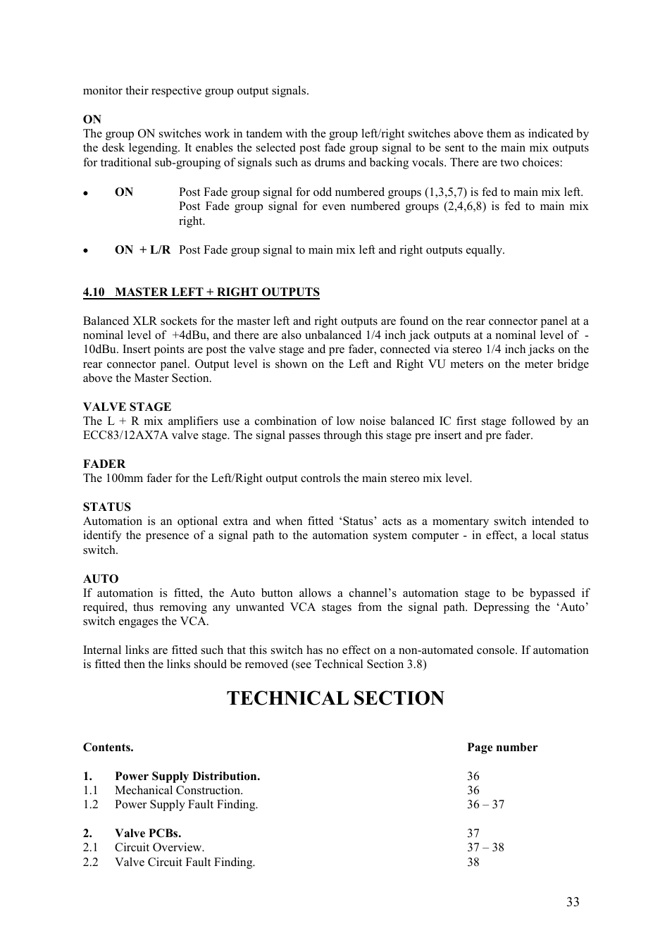 TL Audio VTC User Manual | Page 33 / 52