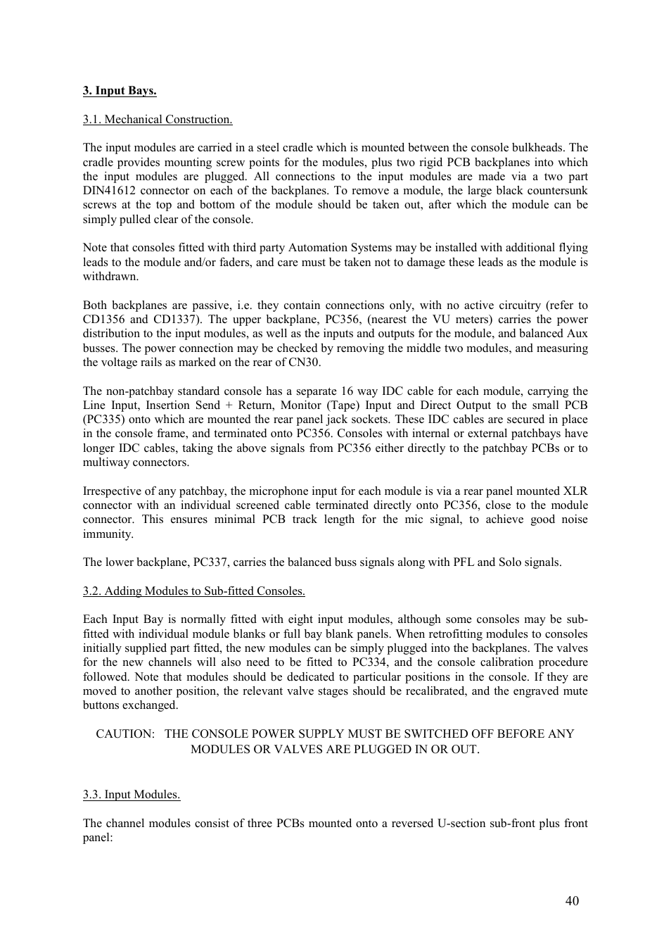 TL Audio VTC User Manual | Page 40 / 52