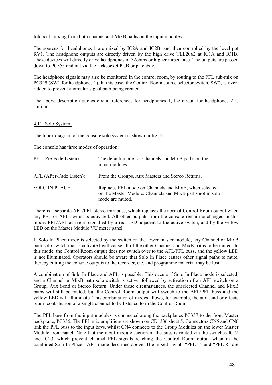 TL Audio VTC User Manual | Page 48 / 52