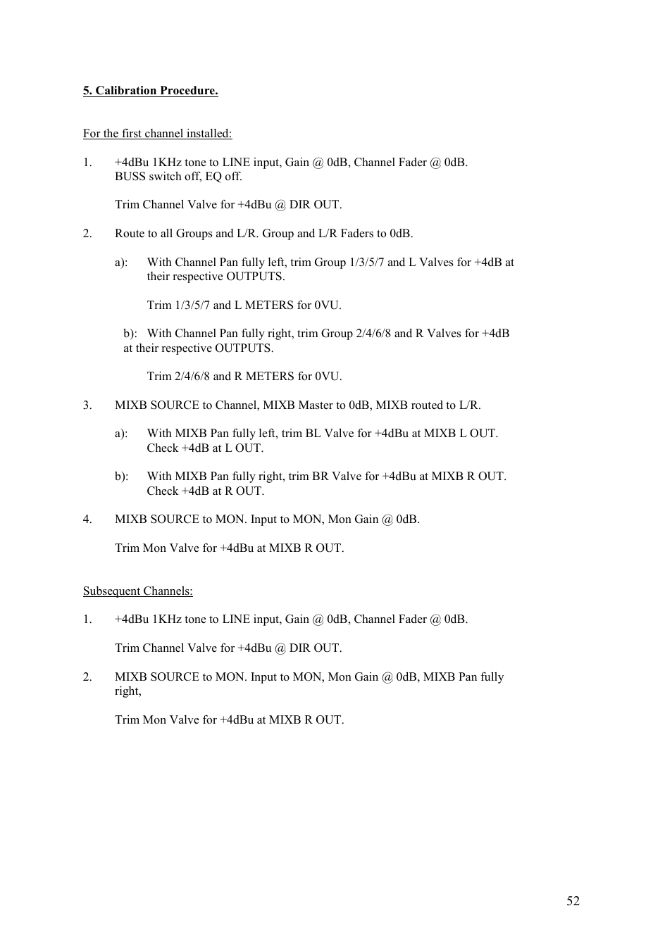 TL Audio VTC User Manual | Page 52 / 52