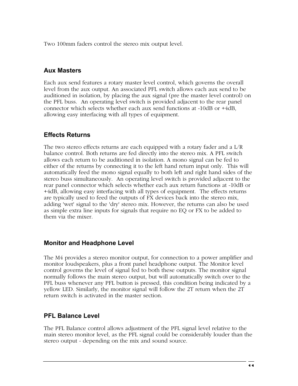 TL Audio M4 User Manual | Page 12 / 14