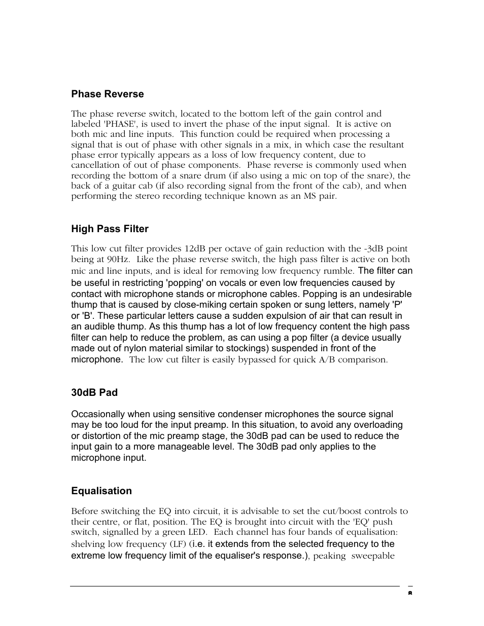 TL Audio M4 User Manual | Page 9 / 14