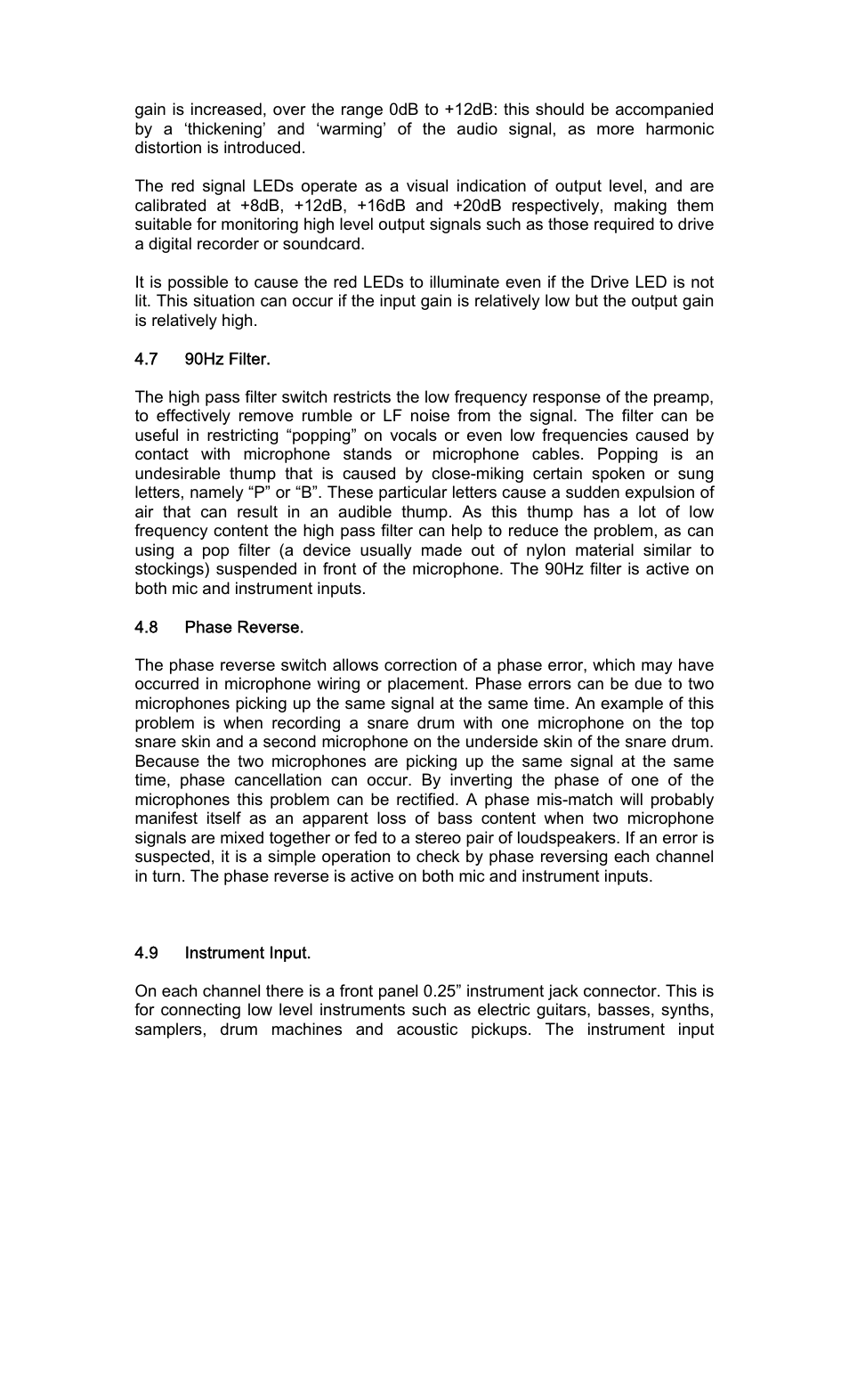 TL Audio 5001 User Manual | Page 10 / 16