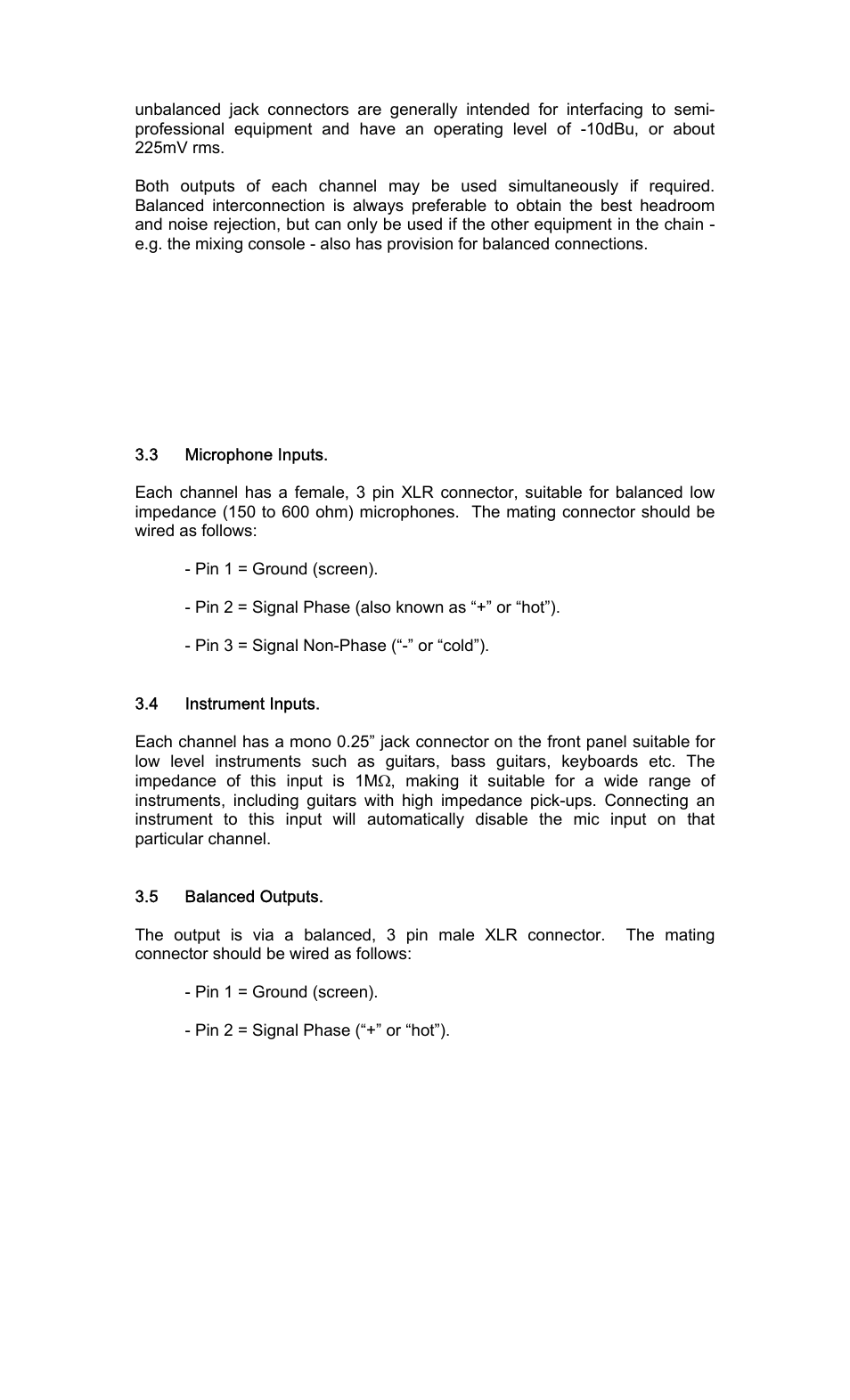 TL Audio 5001 User Manual | Page 7 / 16