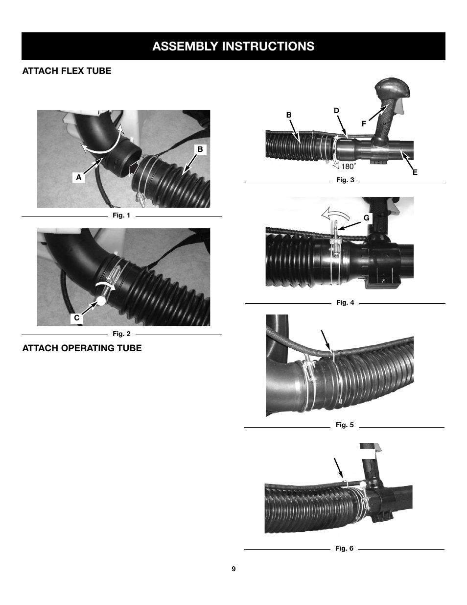 Assembly instructions | Craftsman 316.79499 User Manual | Page 9 / 22