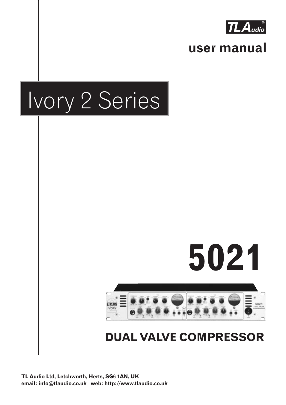 TL Audio 5021 User Manual | 24 pages