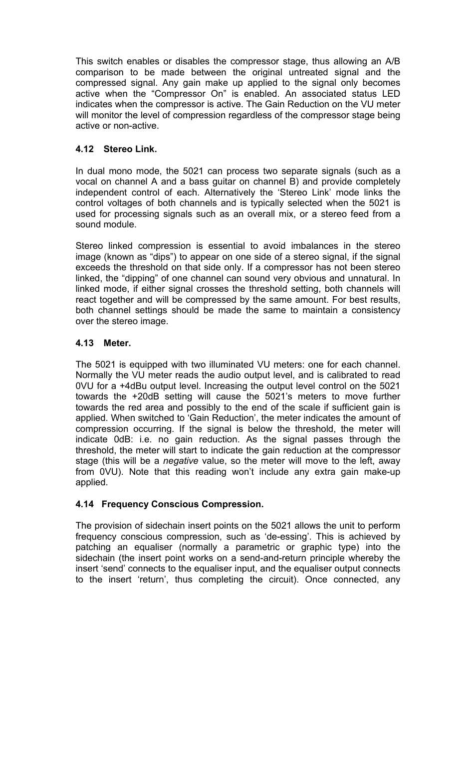 TL Audio 5021 User Manual | Page 16 / 24