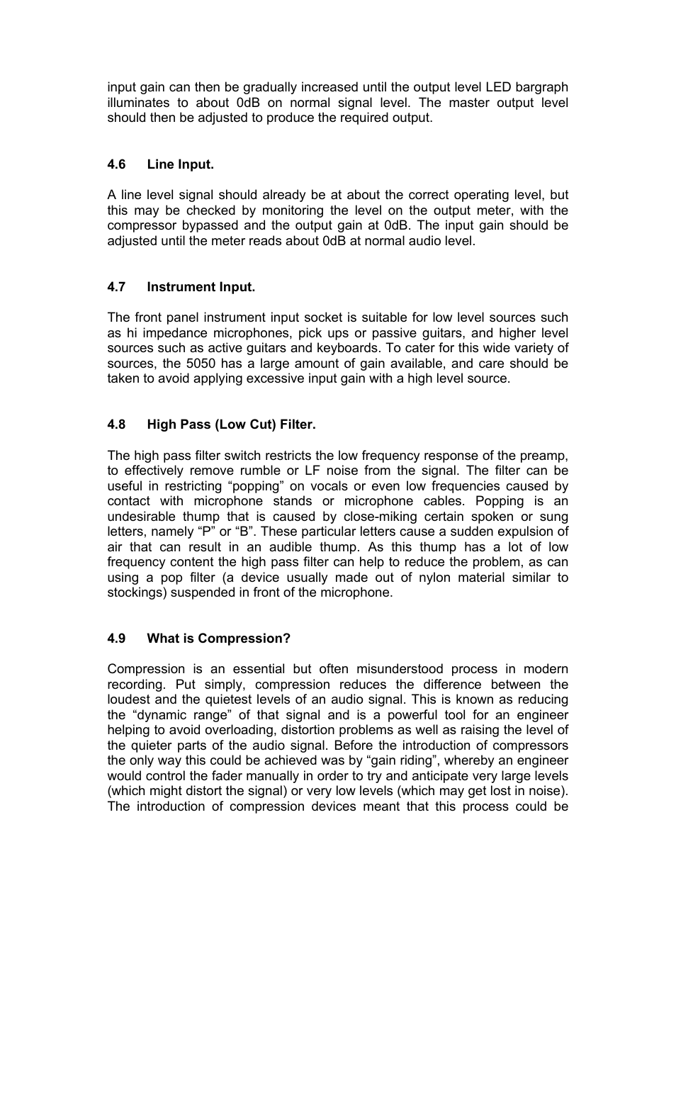 TL Audio 5050 User Manual | Page 12 / 22